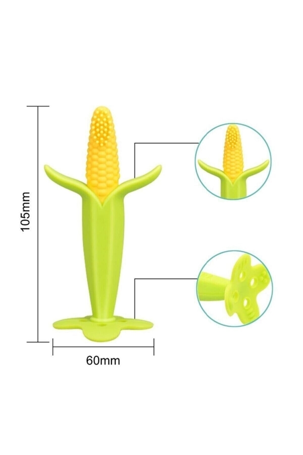 Mısır%20Bebek%20Diş%20Kaşıyıcı%20Diş%20Fırçası%20Ayaklı%20Diş%20Rahatlatıcı